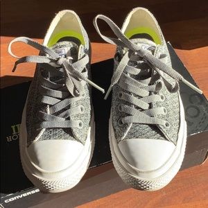 Converse Chuck Taylors Gray Sz 6.5